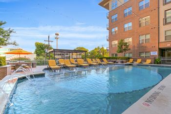 uptown dallas apartments with a pool