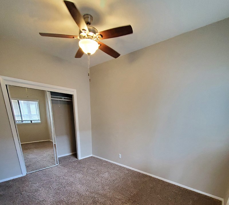 Bedroom with closet at GEORGETOWN PARK, Georgetown, TX, 78628