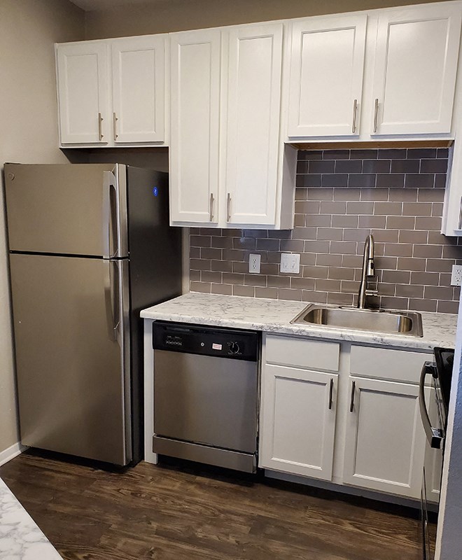 Kitchen with appliances at GEORGETOWN PARK, Texas, 78628