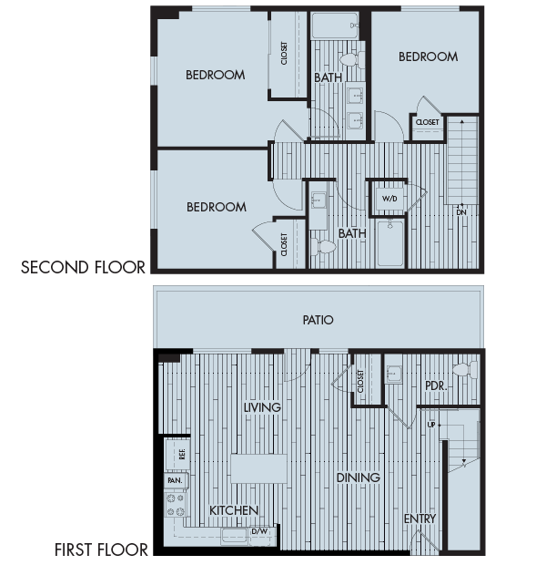 Townhome at Symmetry Apartments in Northridge, CA