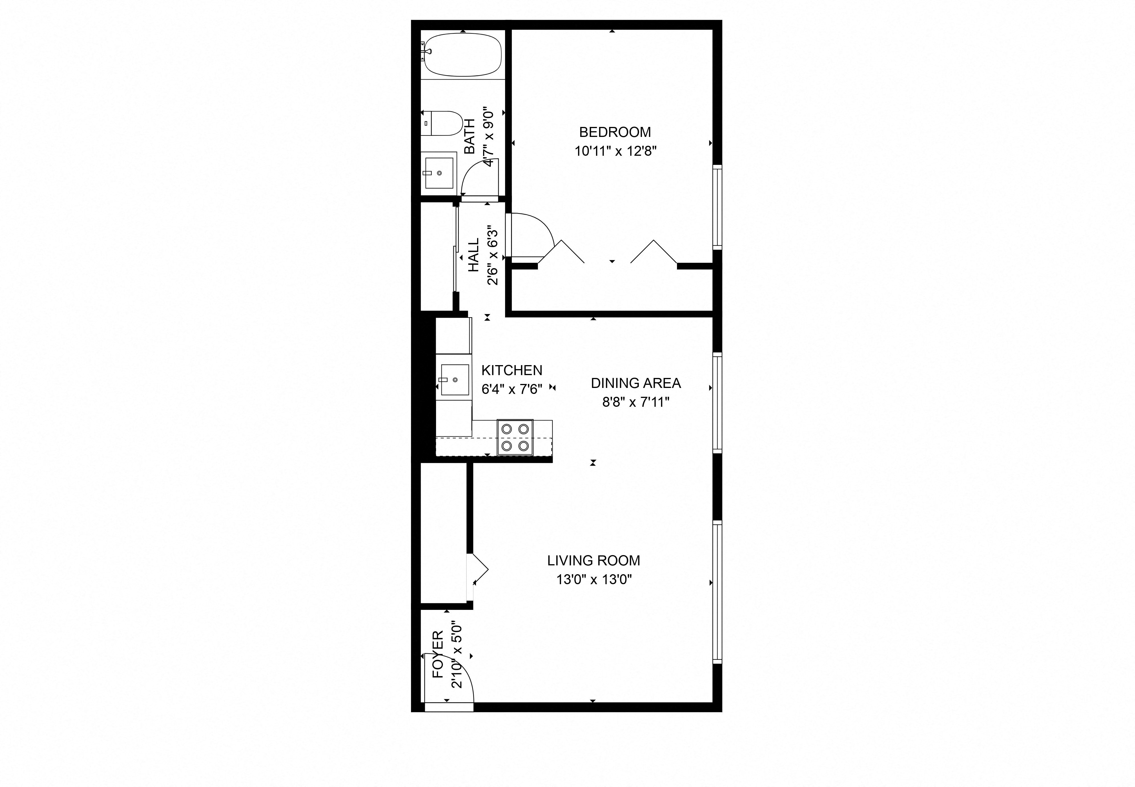 5350 E. 21st St., 1-2 Beds Apartment for Rent - Photo Gallery 14