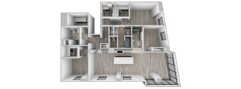 Residences 06 (3BR/3BA)