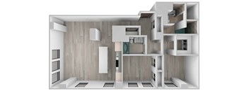 Residence #209 (2BR/2BA)