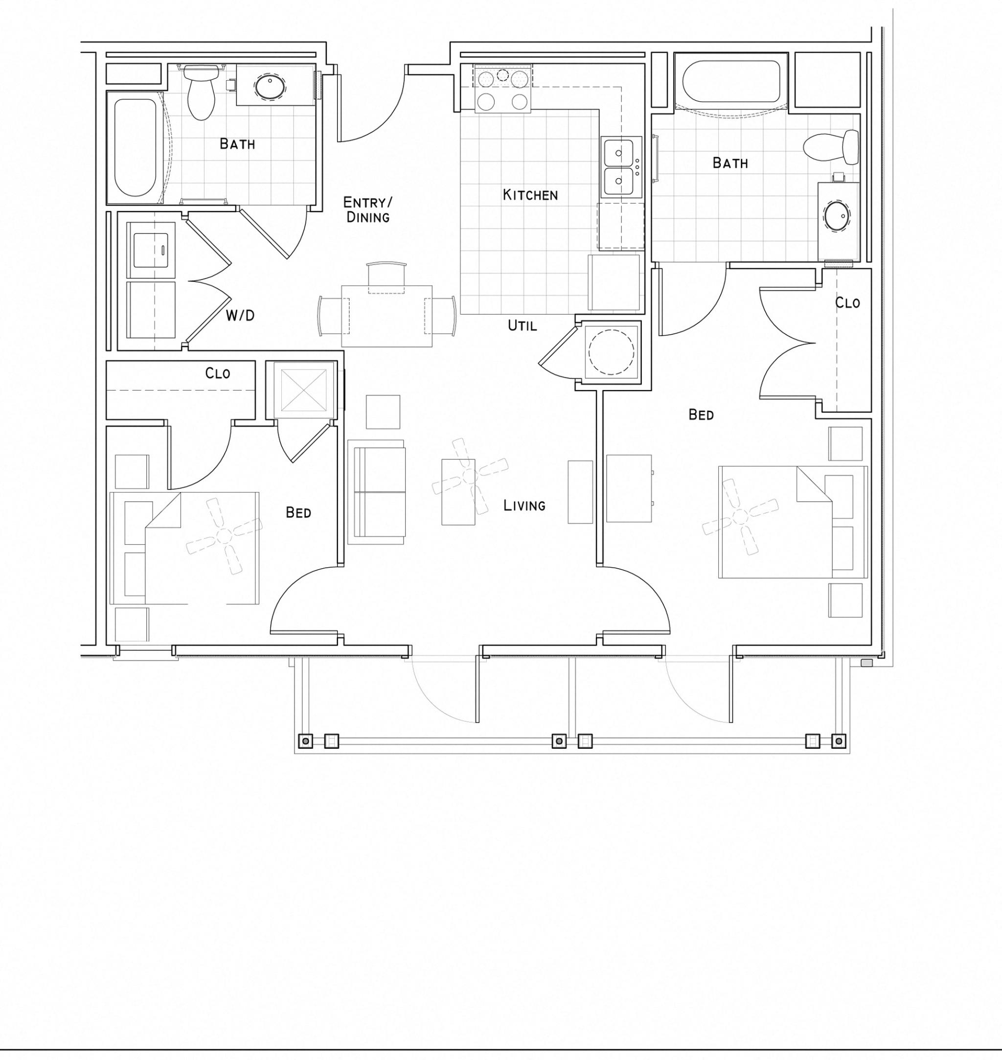 2 Bedroom (Phase 2)