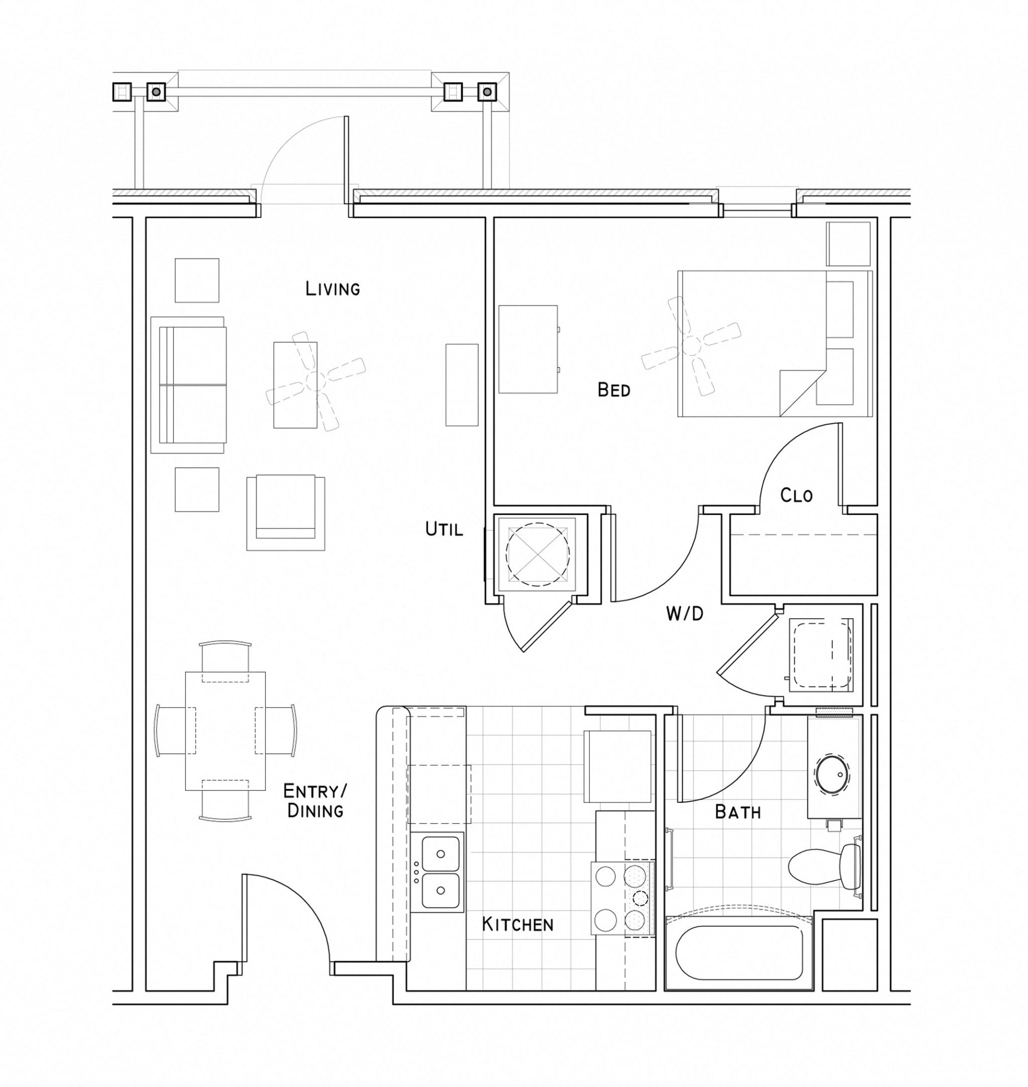 1 Bedroom (Phase 2)