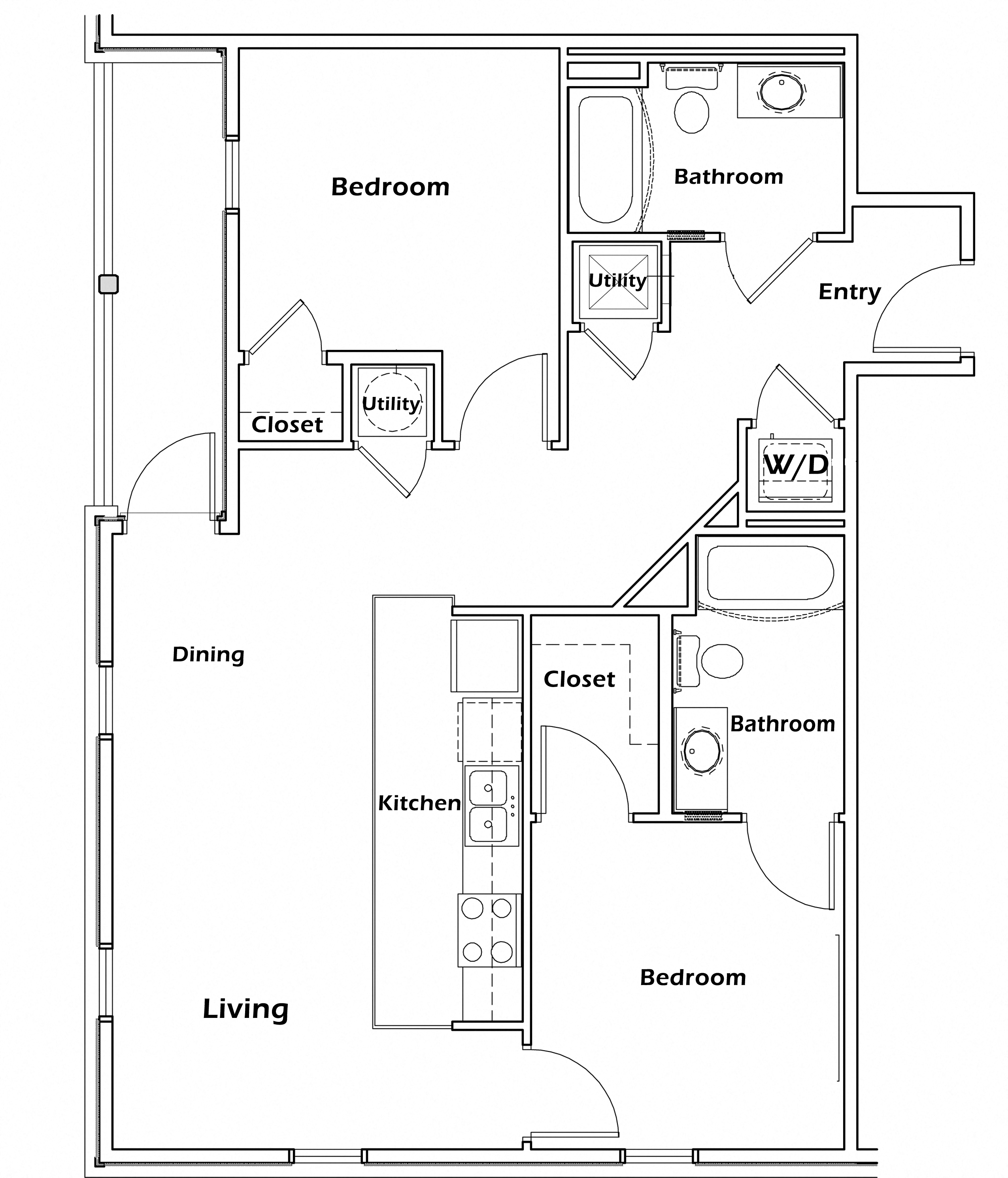 2 Bedroom
