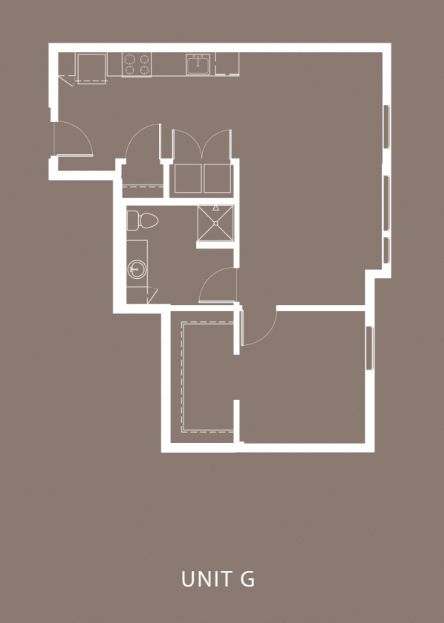 The Century Floor Plan Unit G