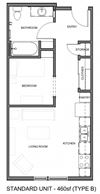 1 Bed 1 Bath