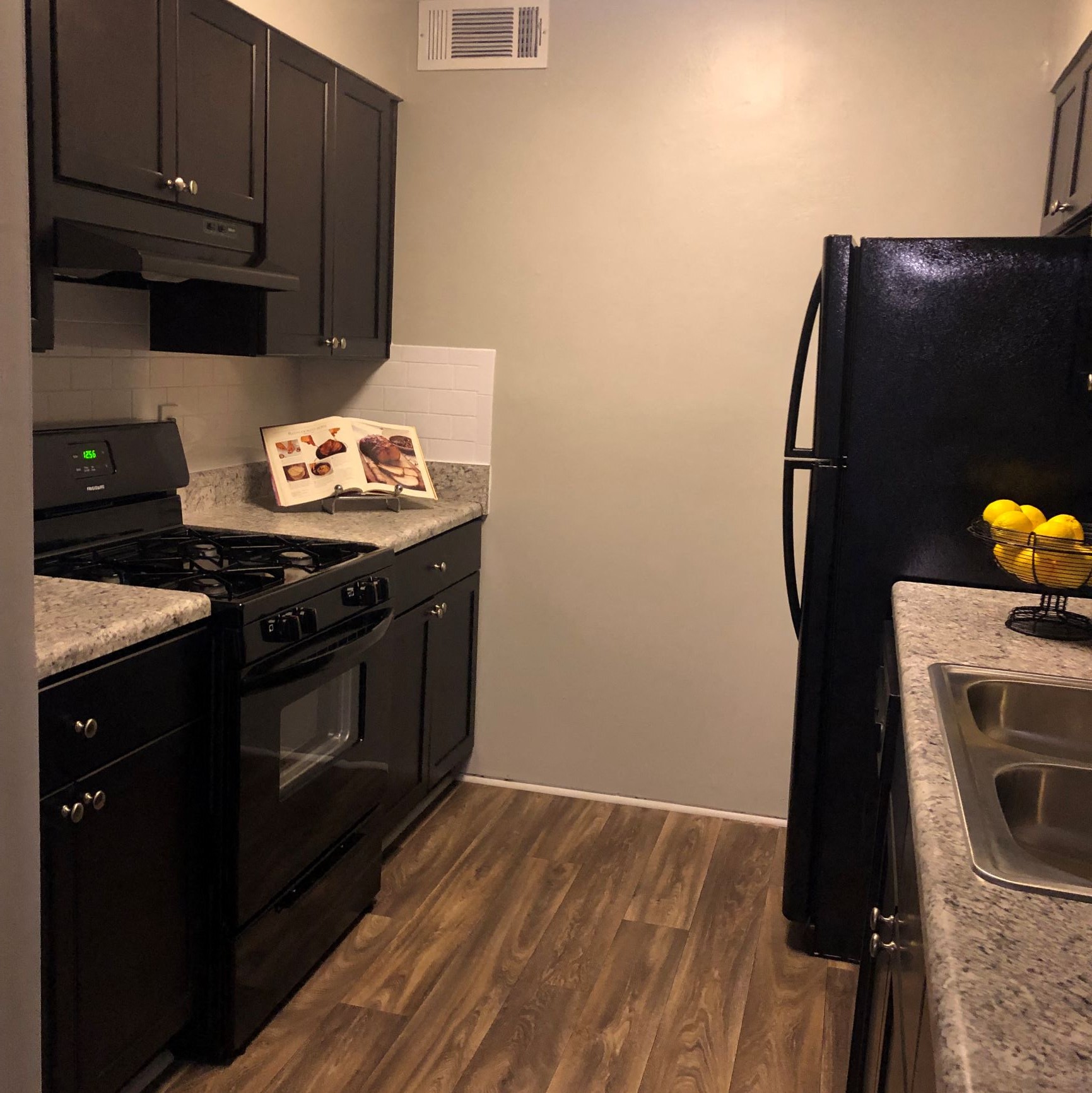 Fully Equipped Kitchen at The Indigo, Atlanta, GA