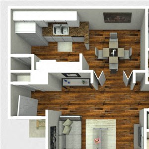 Afterburner Floor Plan Afterburner Floor Plan at The Quinn at Westchase, Houston, TX