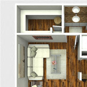 Dusty Floor Plan Dusty Floor Plan at The Quinn at Westchase, Houston, Texas