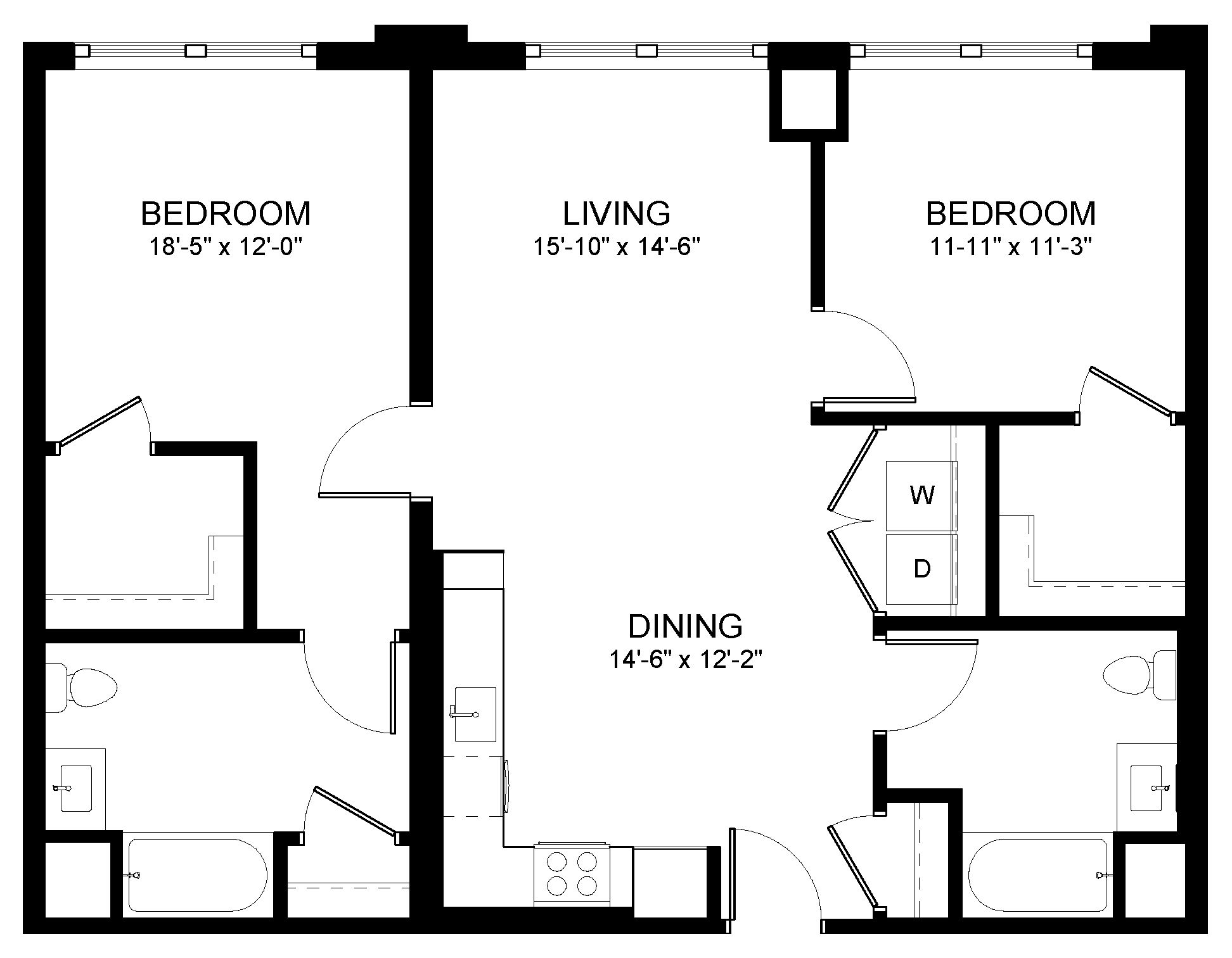 Two Bedroom B2