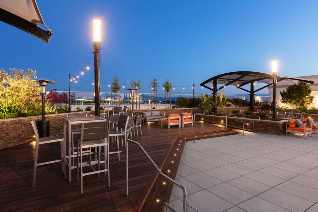 The Edge Milpitas CA roof