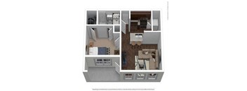 B7 Floor Plan at Avenues at Tuscan Lakes, Texas, 77573