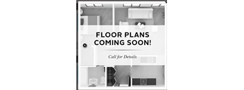 Studio 1 bathroom floor plan A at The Falls, Mission, Kansas