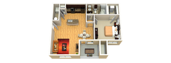 A2 Floor Plan at Discovery at Kingwood, Kingwood, 77339