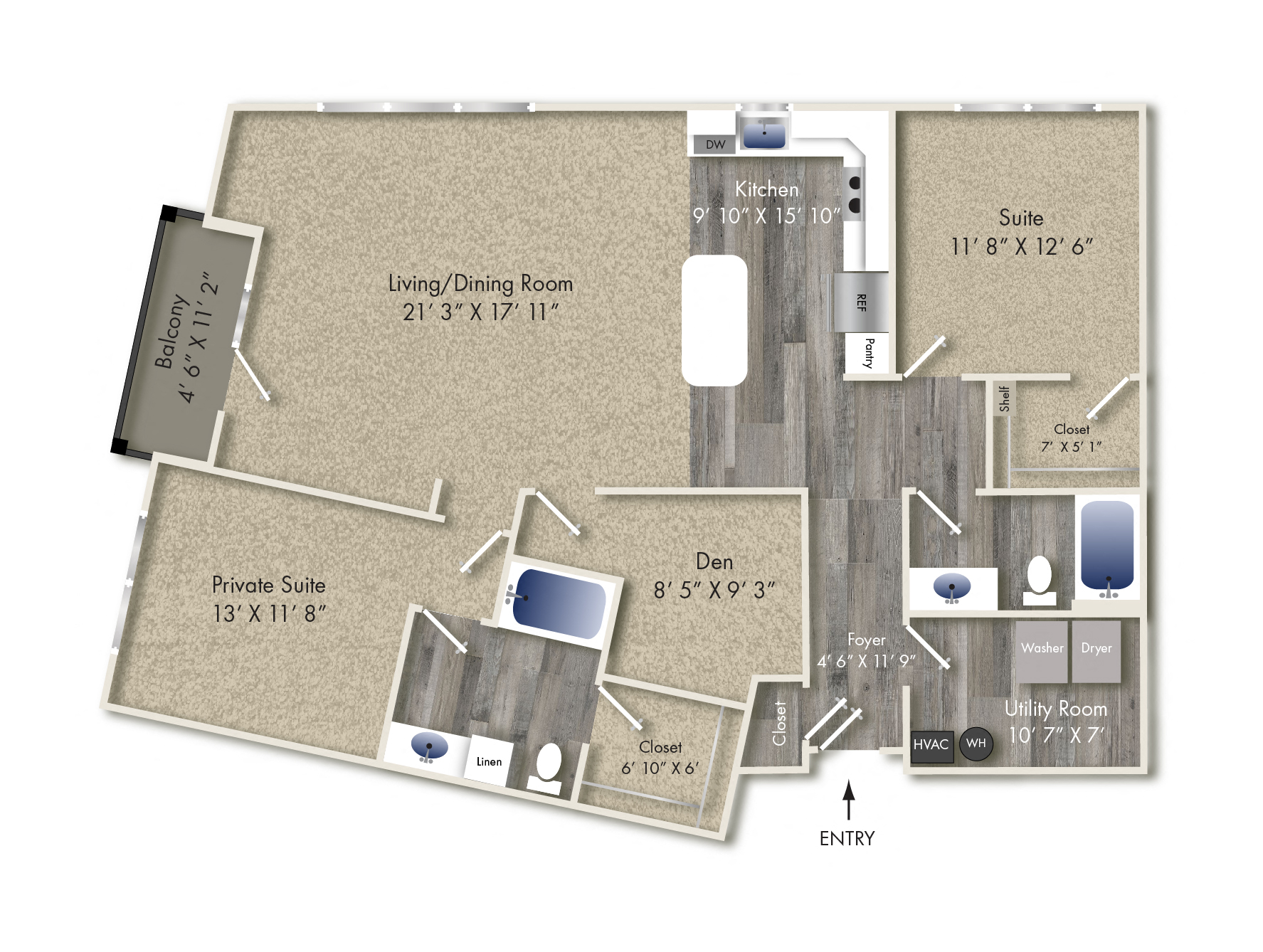 350 Arden Way 1-2 Beds Apartment for Rent - Photo Gallery 46