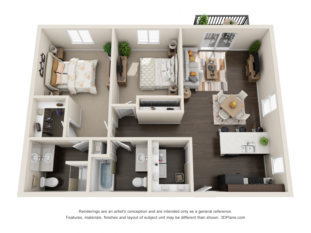 Two Bed