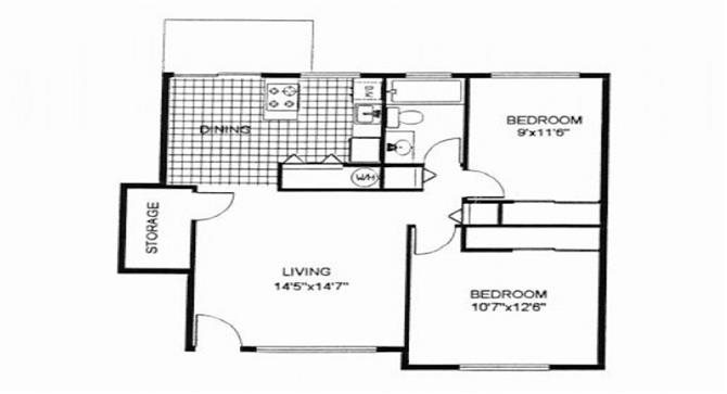 Floor Plans Of Scotsboro Square Apartments In Portland Or