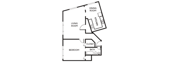 Large 1 Bedroom