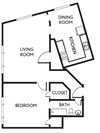 Large 1 Bedroom