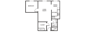 Small 1 Bedroom