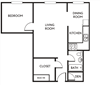 Small 1 Bedroom
