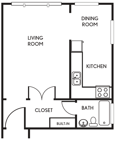 911 SW 21st Avenue Studio-1 Bed Apartment, Portland, Oregon for Rent - Photo Gallery 35