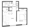 South/1bed