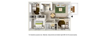 Garden Style - Three Bedroom