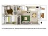 Garden Style - Two Bedroom