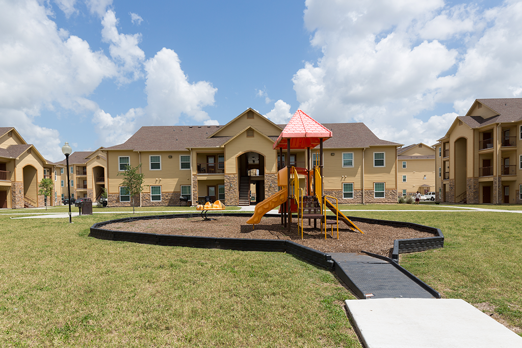 our apartments offer a playground for your children