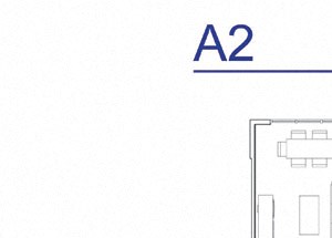 A2 Floor Plan Carroll at Bellemeade 1 Bedroom Apartment Floor Plan