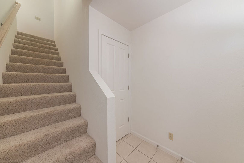 View of apartment stairs  l 132 Clay Street Apartments