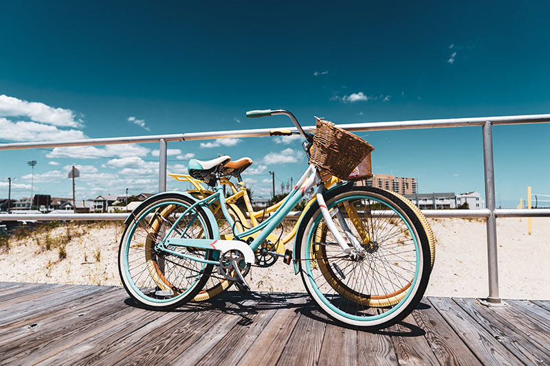 Clay Street Residences | Bike on a Pier