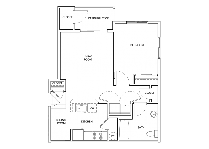 1x1 Floor Plans available at Gateway by Vintage | Spanaway, WA