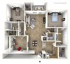 C1G Floor Plan C1G Floor Plan at Villas at Hampton, Hampton, GA, 30228