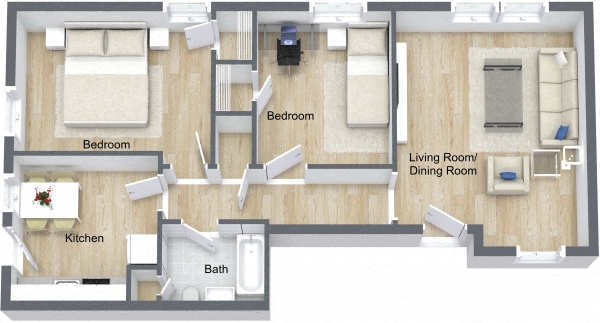 Two Bedroom
