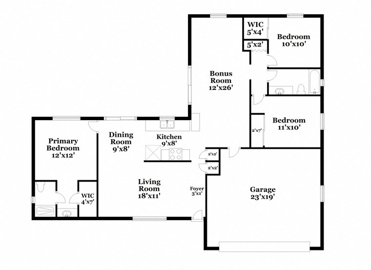 example of a floor plan veto