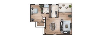 1 Bedroom, 1 Bath L/B