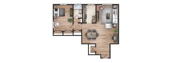 1 Bedroom, 1 Bath A/M