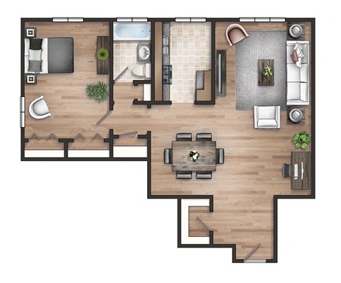 740 North Duke Street Studio-2 Beds Apartment for Rent - Photo Gallery 23