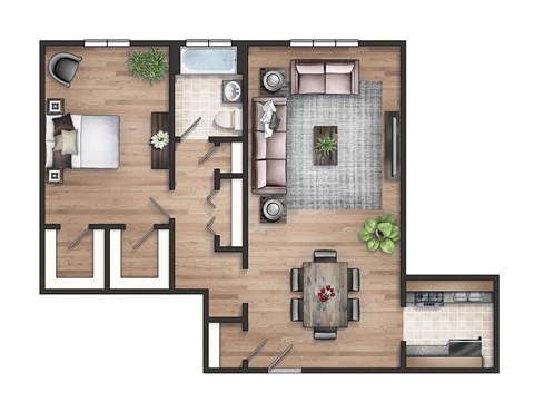 740 North Duke Street Studio-2 Beds Apartment for Rent - Photo Gallery 24