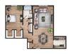 1 Bedroom, 1 Bath G
