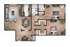 2 Bedrooms, 1.5 Baths H