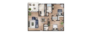 2 Bedrooms, 1.5 Baths C/J