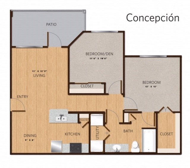 Concepcion 2Bed-1Bath