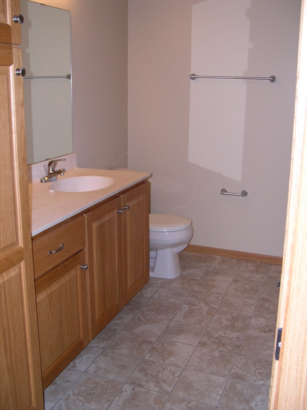 a small bathroom with a toilet and a sink