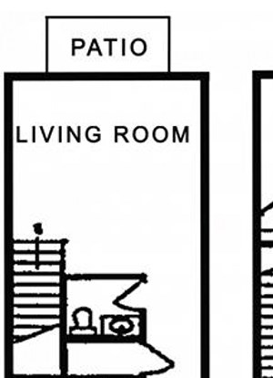 2 Bedroom, 1.5 Bathroom