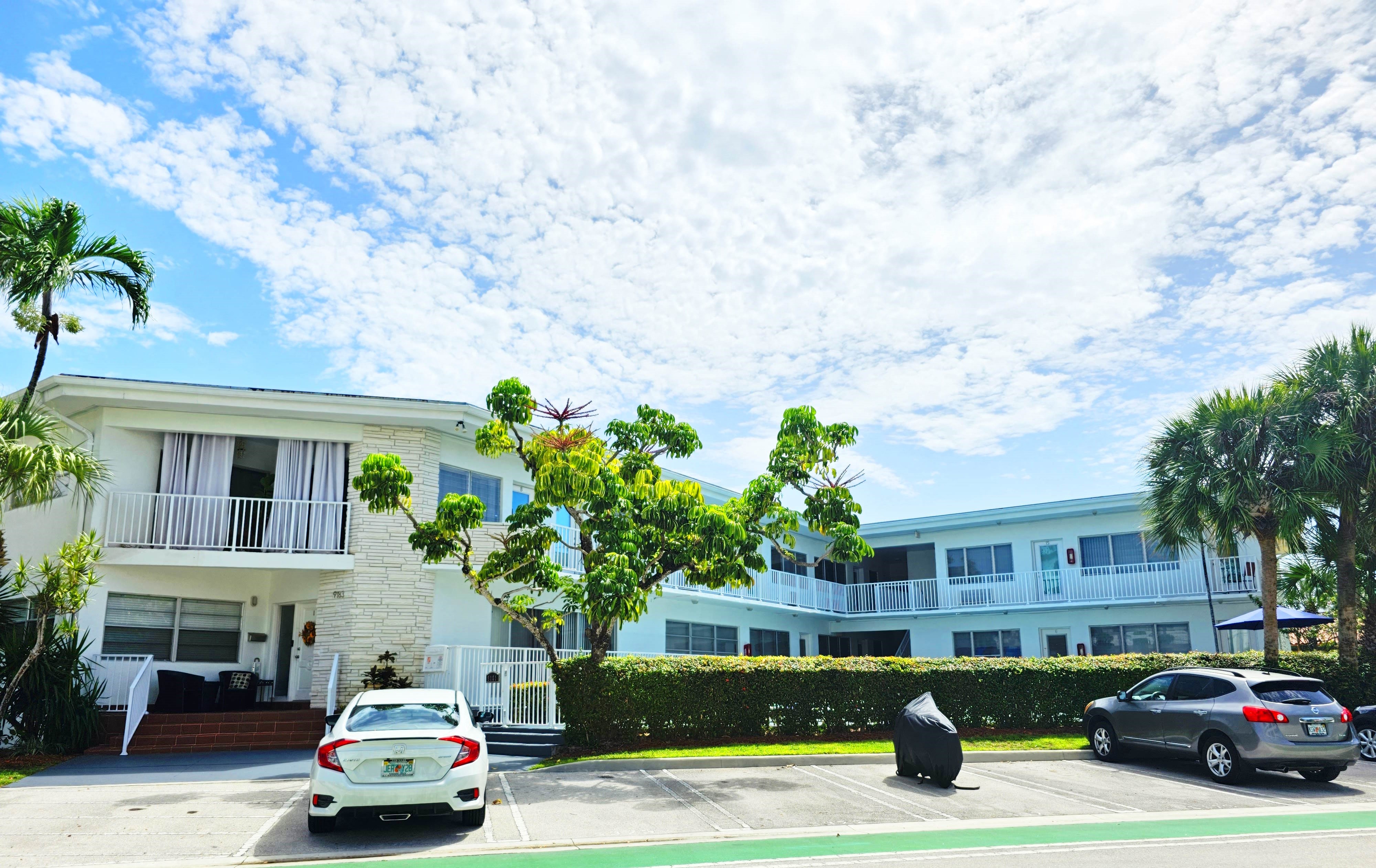 the building in which the motel is located